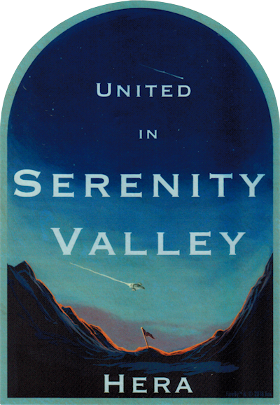 United in Serenity Valley Hera Sticker